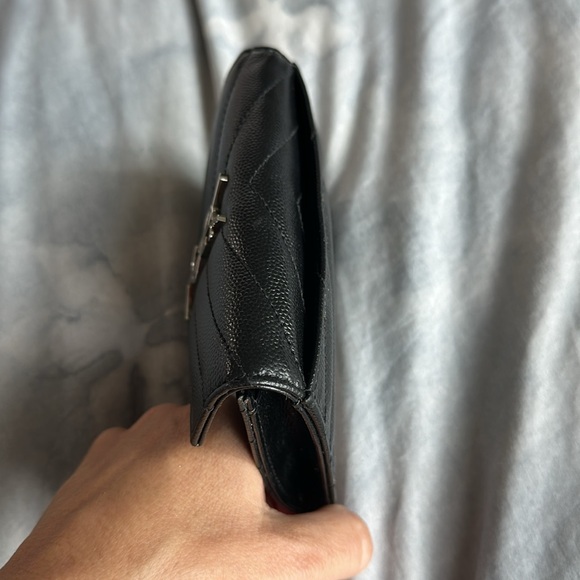 Saint Laurent
YSL Monogram Small Flap Wallet in Grained Leather - Picture 7 of 8